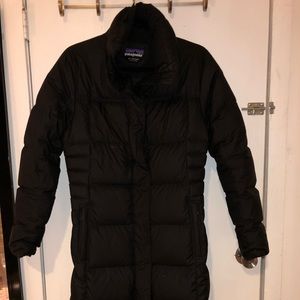 Patagonia long puffer coat